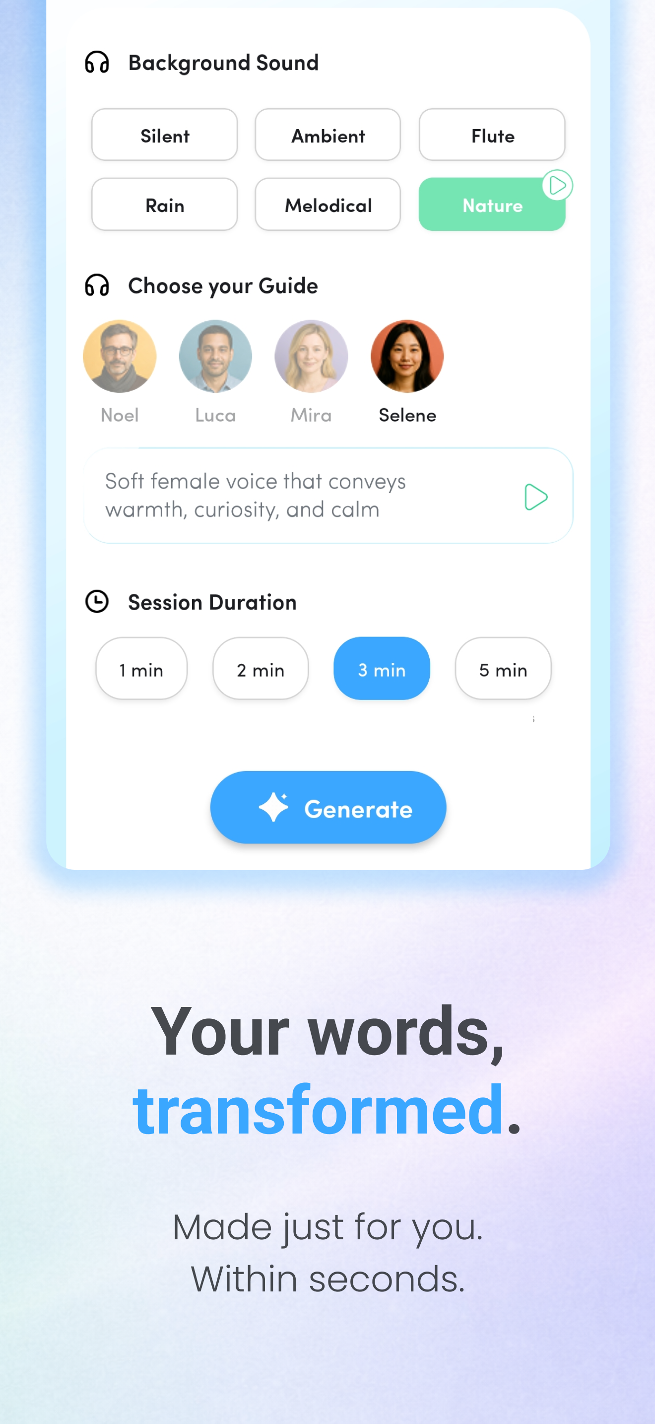 Galinia app screenshot