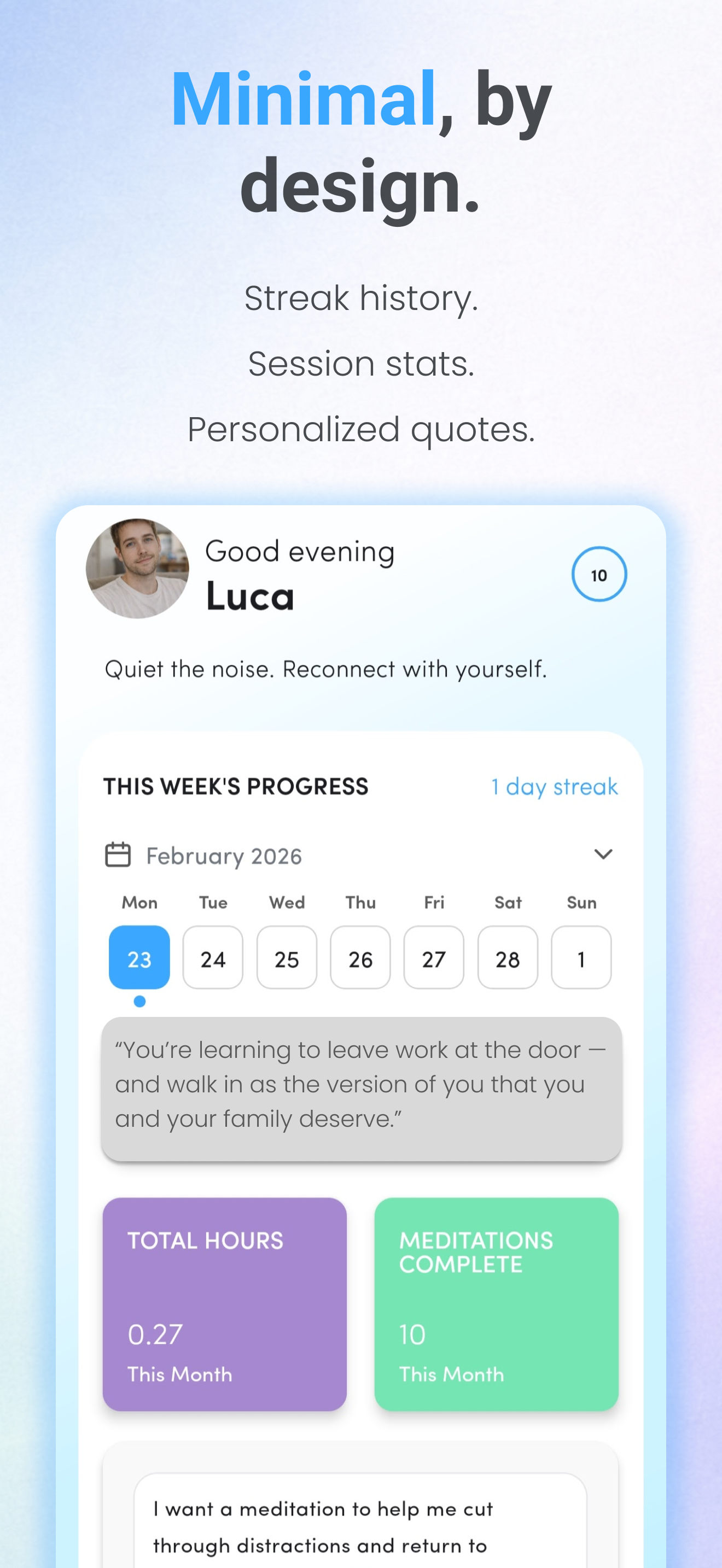 Galinia app screenshot